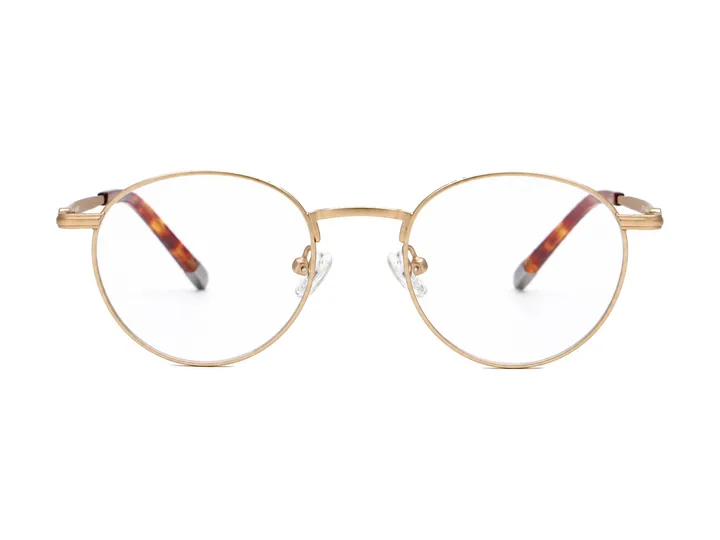 Armazón de titanio Bronze Arc V905T, color C01 Dorado mate